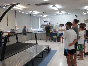 High Performance Players tour the South Australian Sports Institute